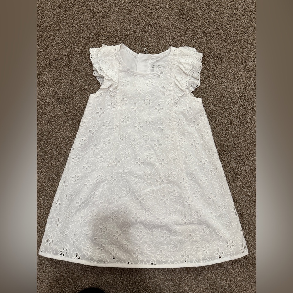 Max studio white girls dress